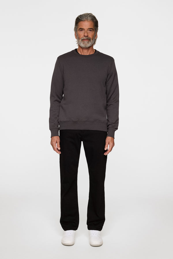 J.lindeberg Alpha Crew Neck Asphalt