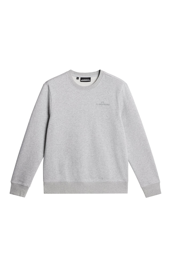 J.lindeberg Alpha Crew Neck Light Grey Melange