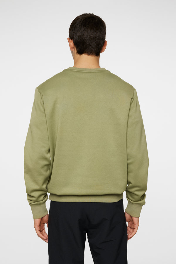 J.lindeberg Alpha Crew Neck Oil Green