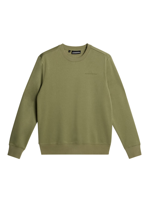 J.lindeberg Alpha Crew Neck Oil Green
