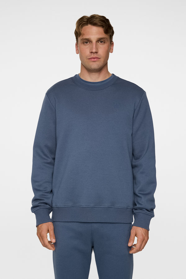j.lindeberg Alpha Crew Neck Vintage Indigo