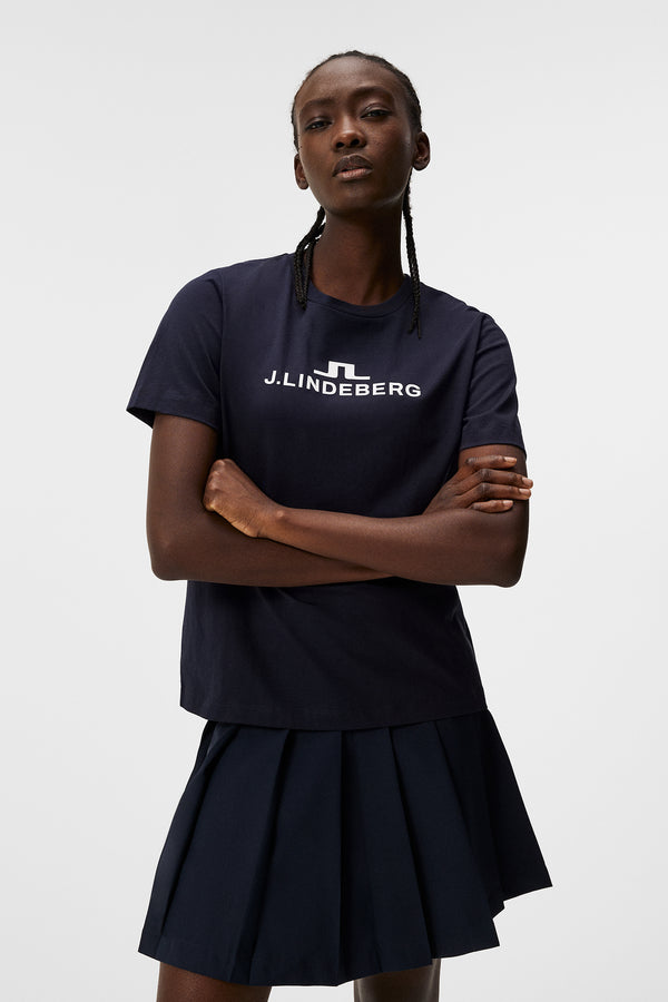 j.lindeberg Alpha T shirt JL Navy