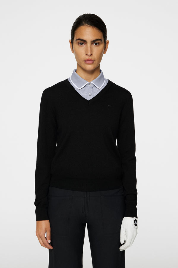 j.lindeberg Amaya Knitted Sweater Black