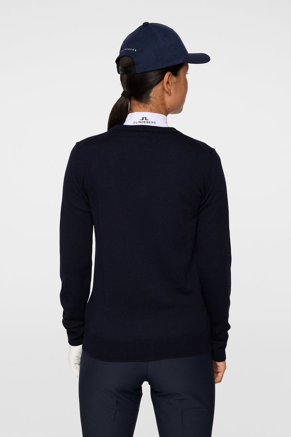 J.lindeberg Amaya Knitted Sweater JL Navy