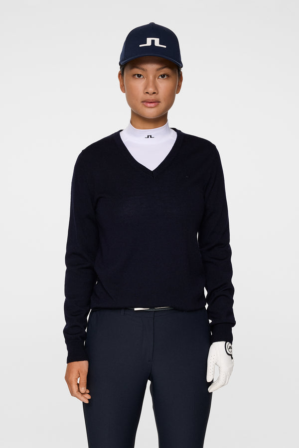 j.lindeberg Amaya Knitted Sweater JL Navy