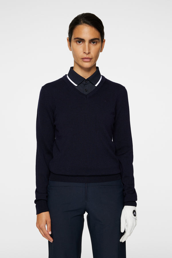 j.lindeberg Amaya Knitted Sweater JL Navy