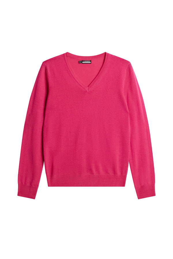 J.lindeberg Amaya Knitted Sweater Pink Peacock