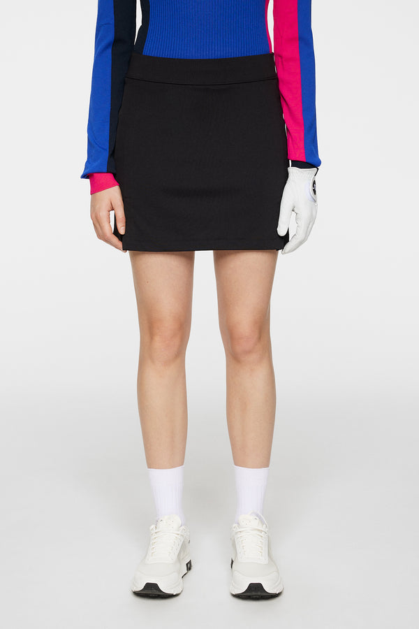 j.lindeberg Amelie Mid Skirt Black