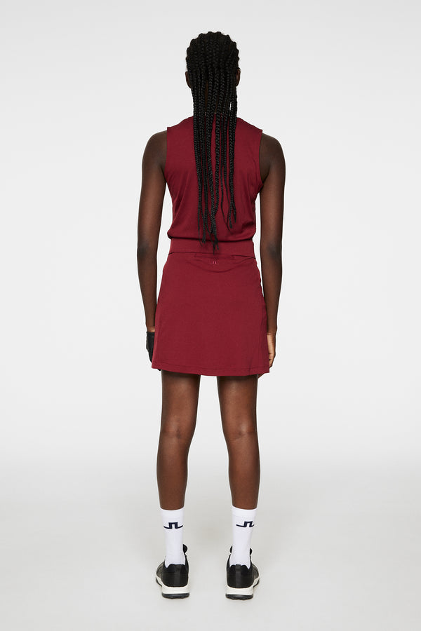 J.lindeberg Amelie Mid Skirt Cabernet