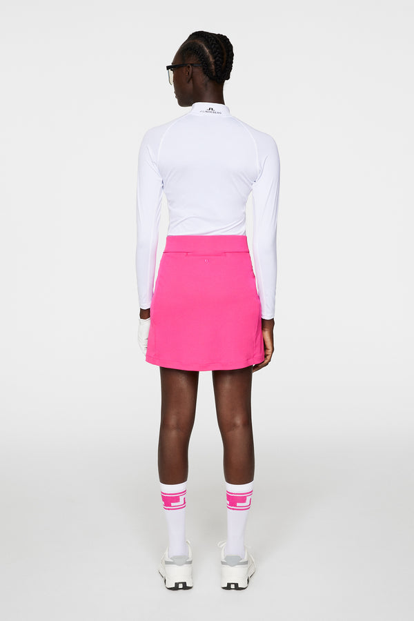 J.lindeberg Amelie Mid Skirt Pink Peacock