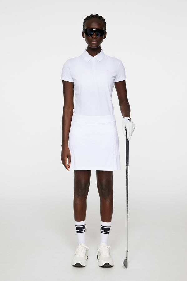 J.lindeberg Amelie Mid Skirt White