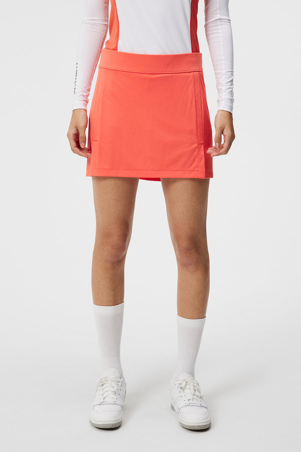 j.lindeberg Amelie Skirt Hot Coral