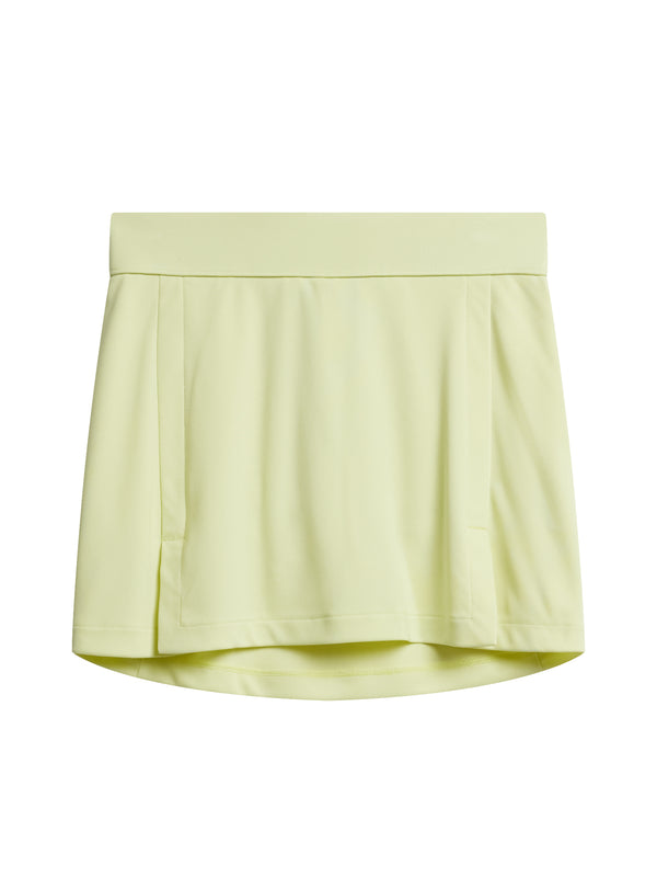 J.lindeberg Amelie Skirt Pale Lime Yellow