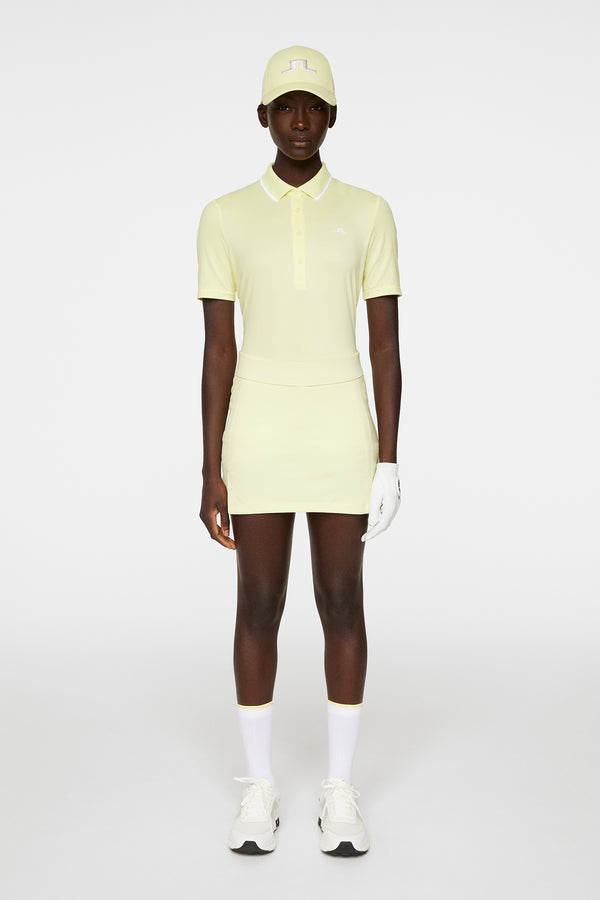J.lindeberg Amelie Skirt Pale Lime Yellow