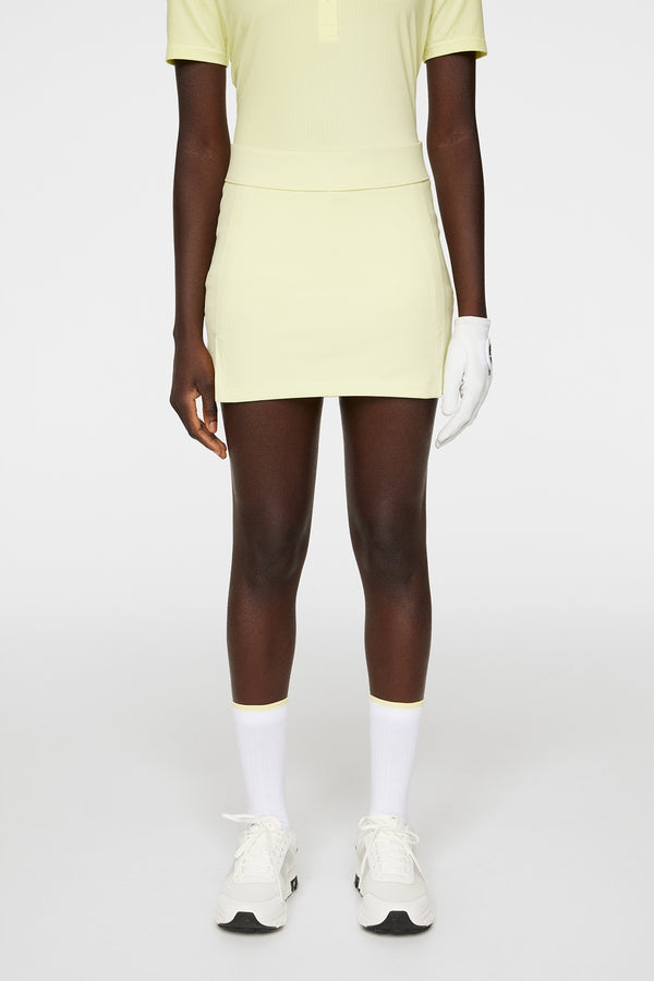 j.lindeberg Amelie Skirt Pale Lime Yellow