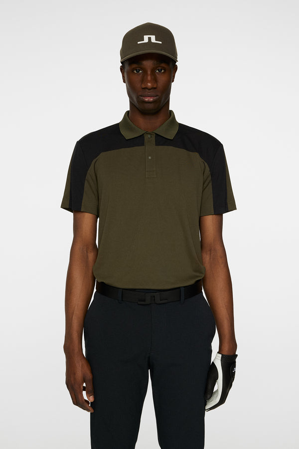 j.lindeberg Anders Polo Forest Green