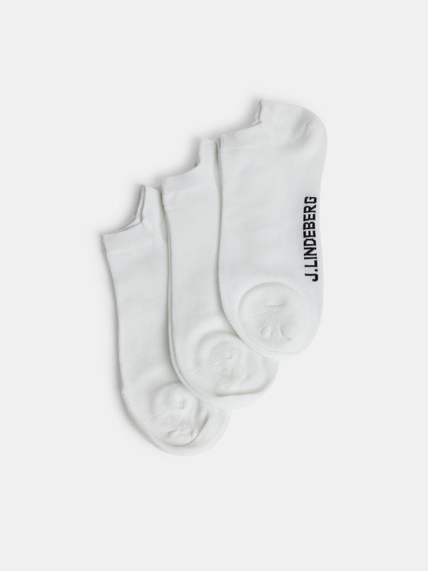 J.lindeberg Ankle Bamboo Sock White