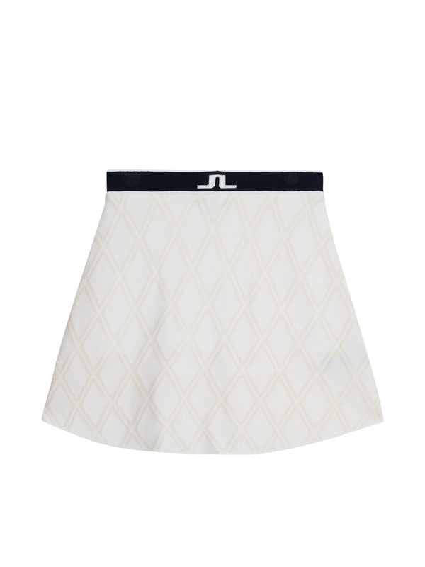 J.lindeberg Aper Knitted Skirt White