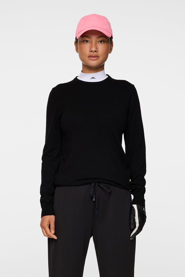 j.lindeberg Aria Knitted Sweater Black