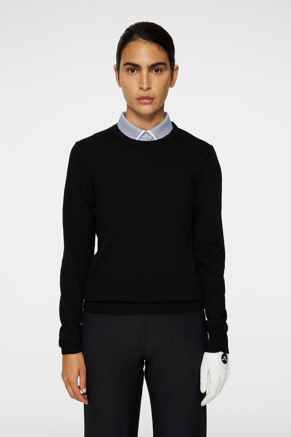 j.lindeberg Aria Knitted Sweater Black
