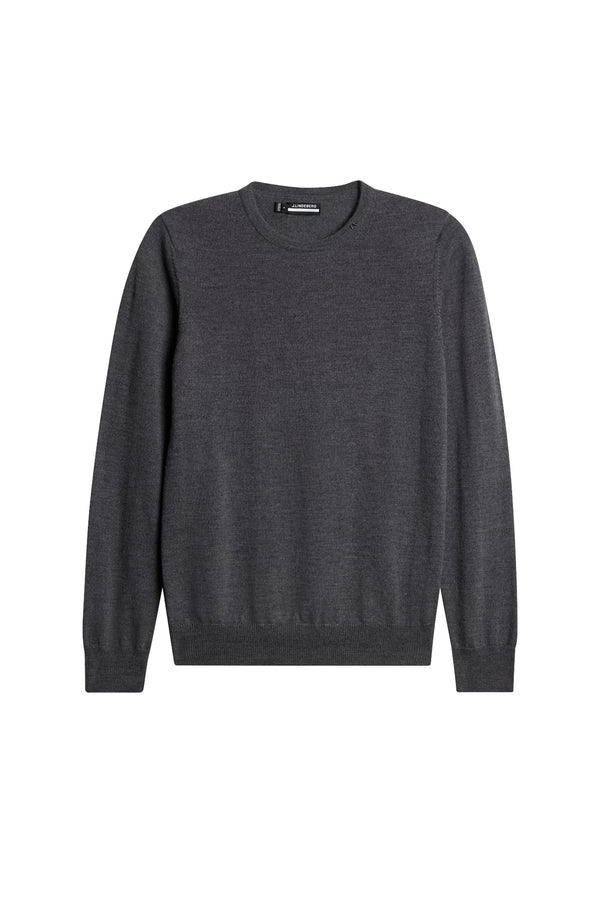 J.lindeberg Aria Knitted Sweater Dark Grey Melange
