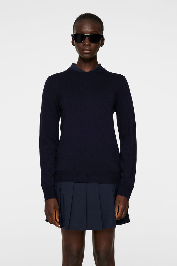 j.lindeberg Aria Knitted Sweater JL Navy