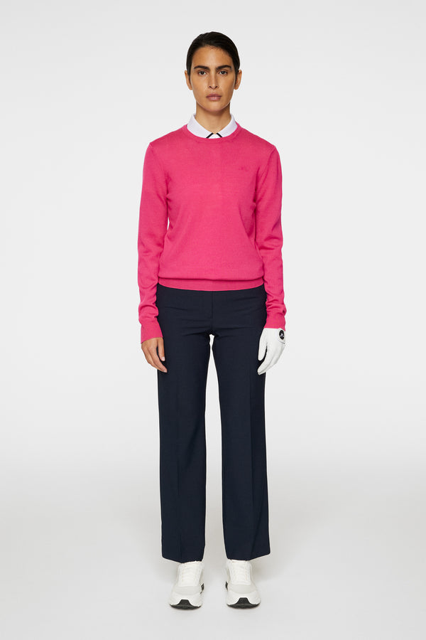 J.lindeberg Aria Knitted Sweater Pink Peacock
