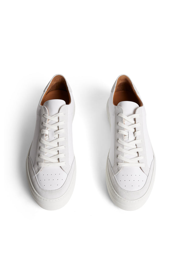 J.lindeberg Art Signature Leather Sneaker White