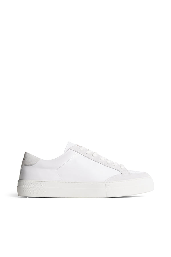 j.lindeberg Art Signature Leather Sneaker White