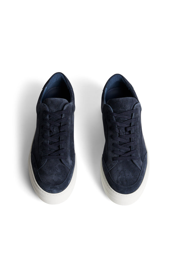 J.lindeberg Art Signature Suede Sneaker JL Navy