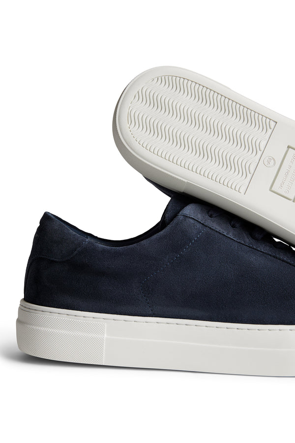 J.lindeberg Art Signature Suede Sneaker JL Navy