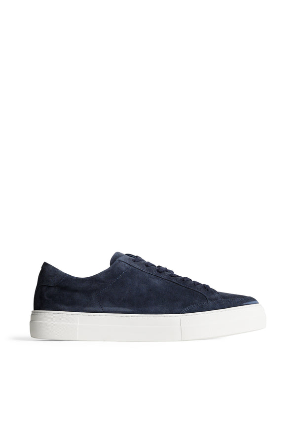 j.lindeberg Art Signature Suede Sneaker JL Navy