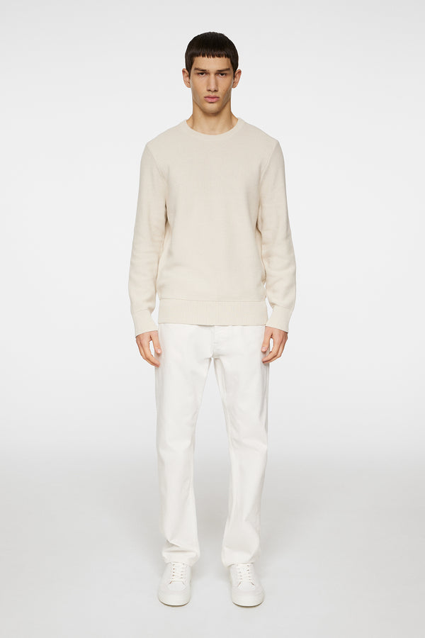 J.lindeberg Arthur Knit Org Cotton Moonbeam