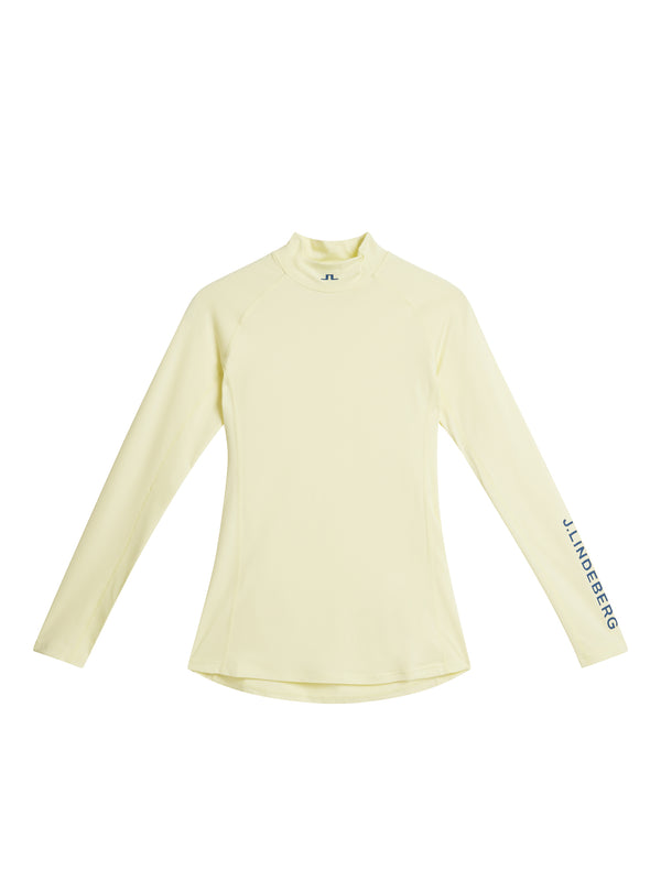 J.lindeberg Asa Soft Compression Top Wax Yellow