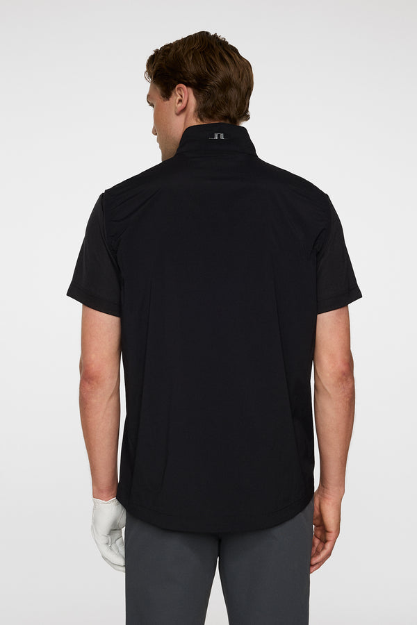 J.lindeberg Ash Light Packable Vest Black