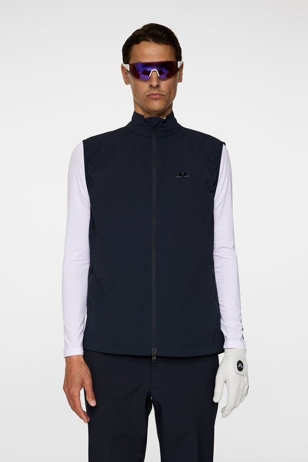 j.lindeberg Ash Light Packable Vest JL Navy