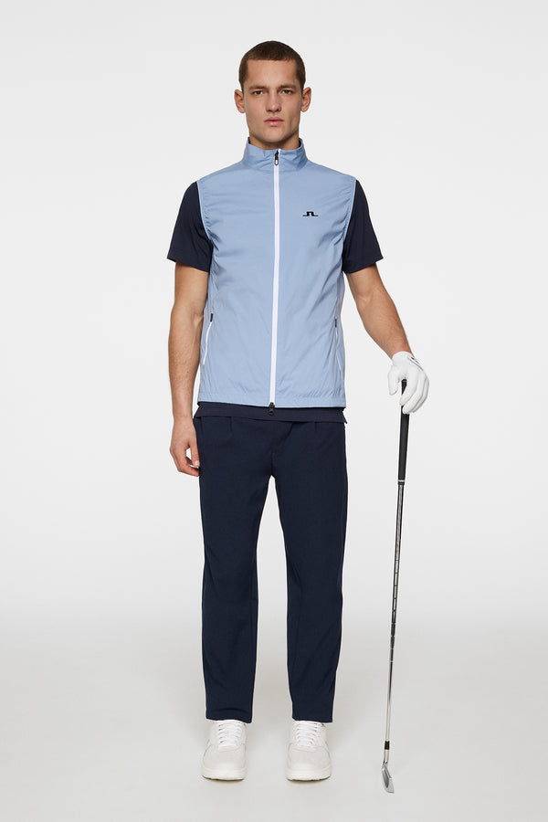 J.lindeberg Ash Light Packable Vest Rain Washed
