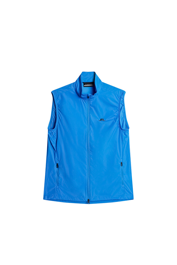 J.lindeberg Ash Light Packable Vest Sonic Blue