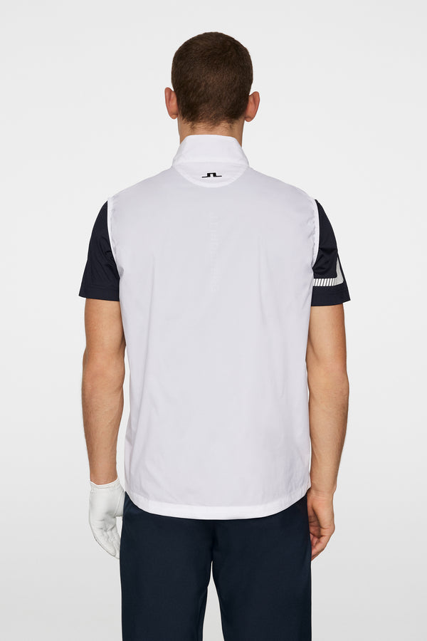 J.lindeberg Ash Light Packable Vest White