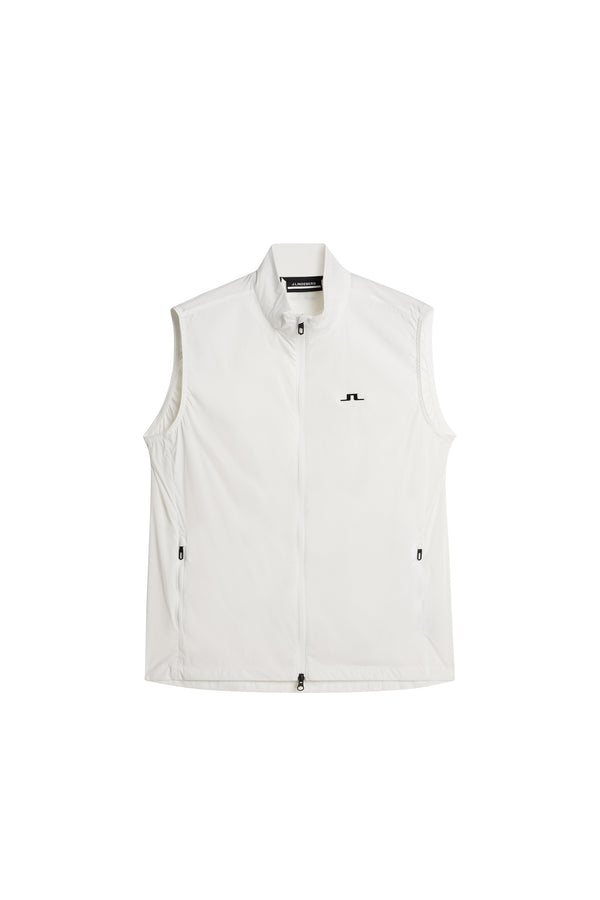 J.lindeberg Ash Light Packable Vest White