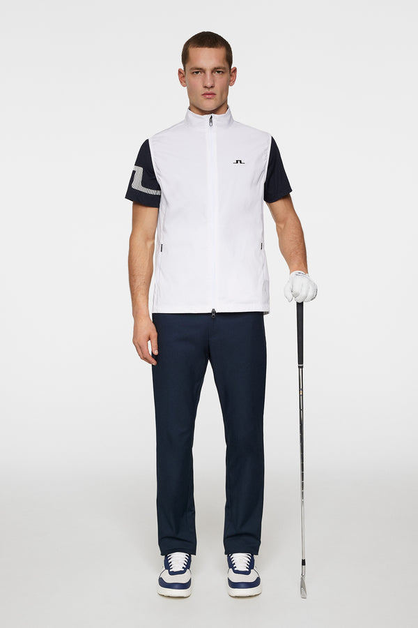J.lindeberg Ash Light Packable Vest White