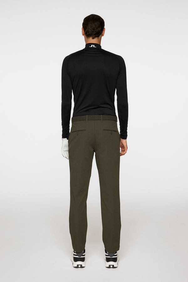 J.lindeberg Axil Fleece Twill Pant Forest Green