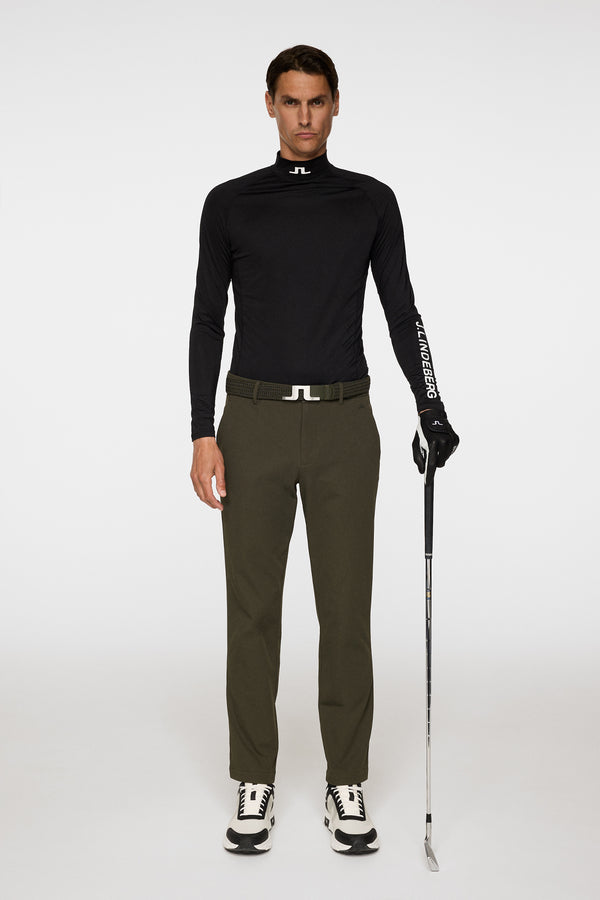 J.lindeberg Axil Fleece Twill Pant Forest Green
