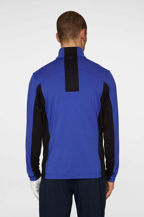 J.lindeberg Banks Mid Layer Clematis Blue