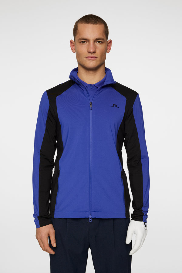 j.lindeberg Banks Mid Layer Clematis Blue