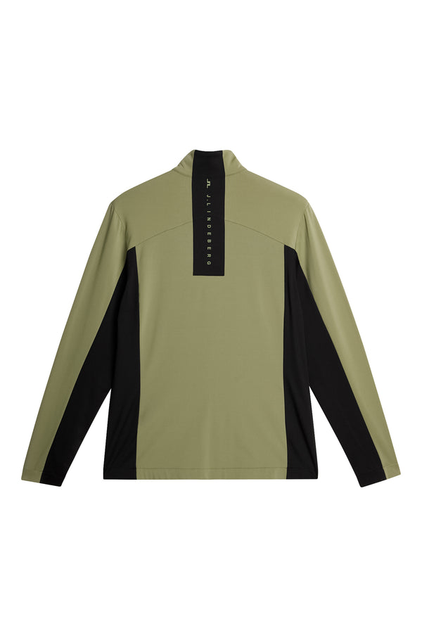 J.lindeberg Banks Mid Layer Oil Green