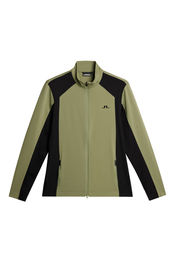 J.lindeberg Banks Mid Layer Oil Green