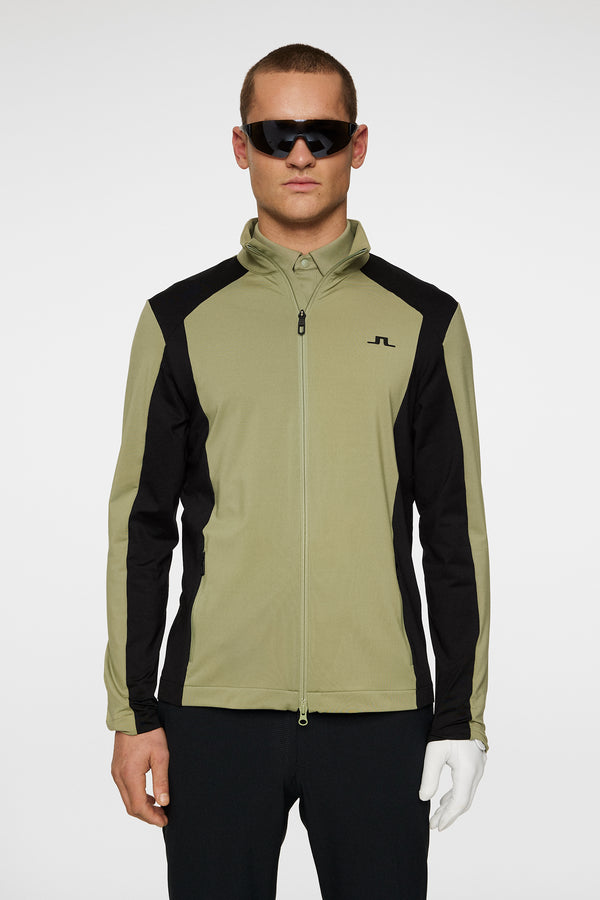 j.lindeberg Banks Mid Layer Oil Green