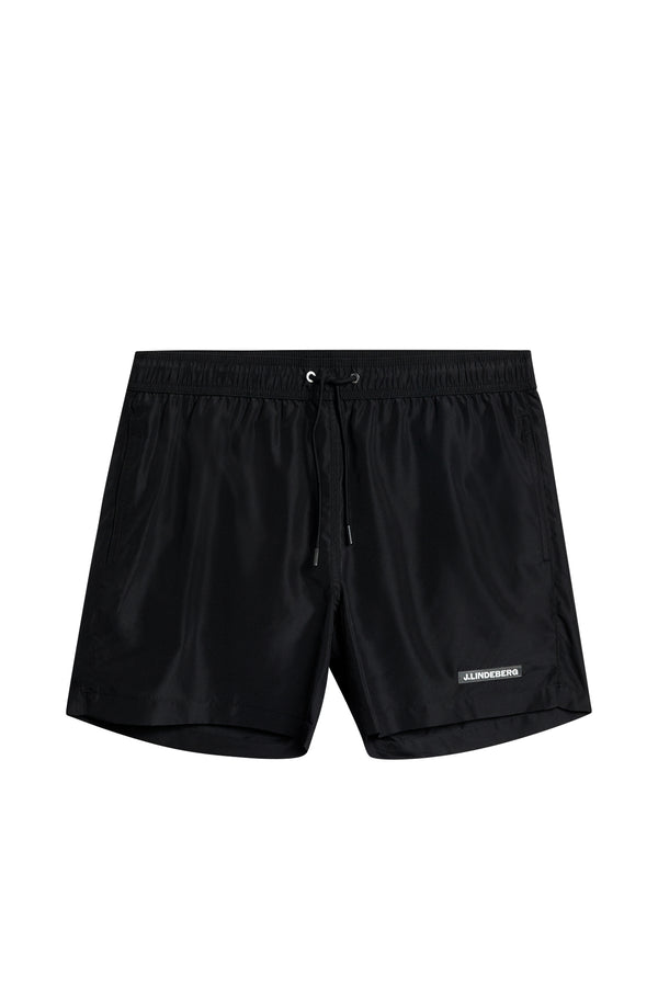 J.lindeberg Banks Solid Swim Trunks Black