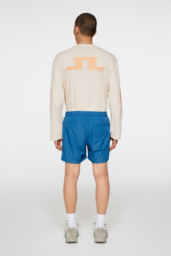 J.lindeberg Banks Solid Swim Trunks Dark Blue